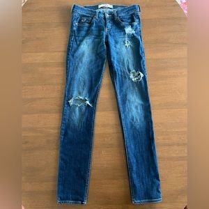 Hollister Laguna Skinny Jeans 27w 35L